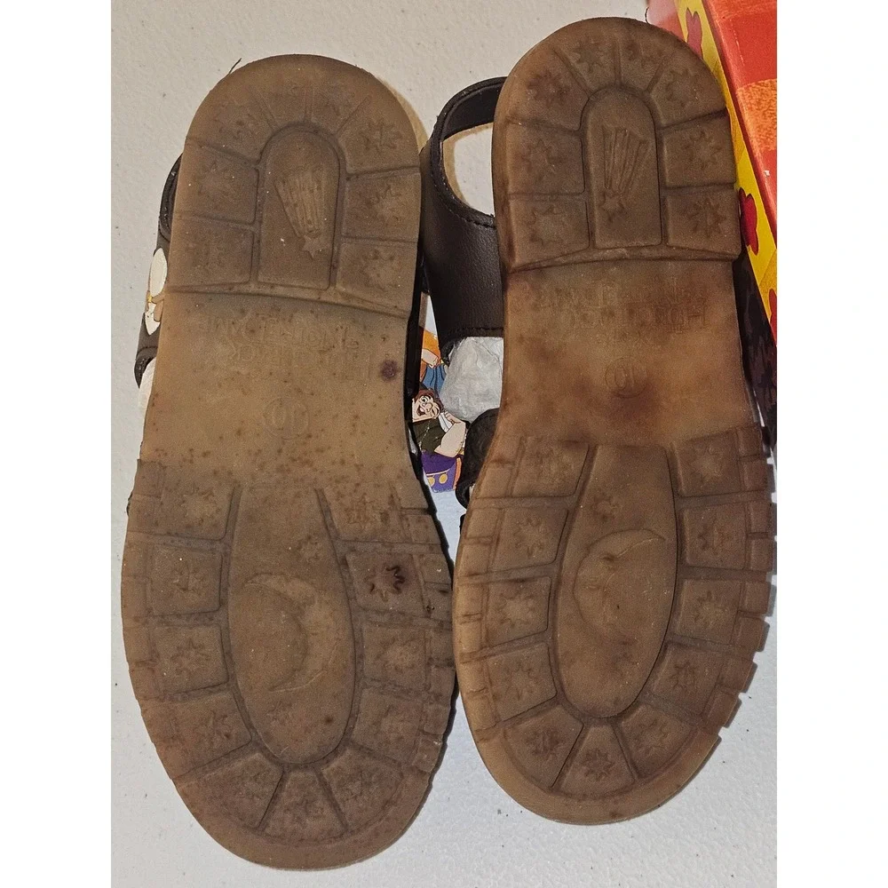 NIB Vintage Girls Disney The Hunchback Of Notre Dame Esmerelda Sandals 10 NOS